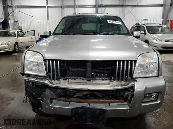 2008 Mercury Mountaineer Premier with VIN 4M2EU48E98UJ00713, listed as a Copart auction lot 84047594 with 163,274 mi miles and Salvage Title. Bid and sale history available at carsss.com. Image 5.
