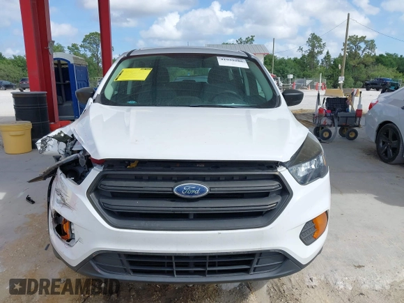 2018 Ford Escape S with VIN 1FMCU0F74JUB68106, listed as a IAAI auction lot 41939286 with 45,168 mi miles. Bid and sale history available at carsss.com. Image 12.