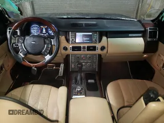 2011 Land Rover Range Rover SC with VIN SALMF1E46BA332032, listed as a Copart auction lot 42714825 with 98,298 mi miles and Salvage title. Bid and sale history available at DreamBid. Image 8.