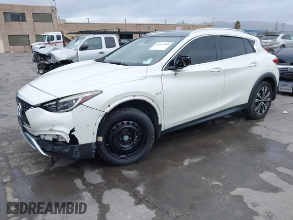 2018 Infiniti QX30 Premium with VIN SJKCH5CR8JA048030, listed as a IAAI auction lot 41097383 with 131,820 mi miles and . Bid and sale history available at DreamBid. Image 17.
