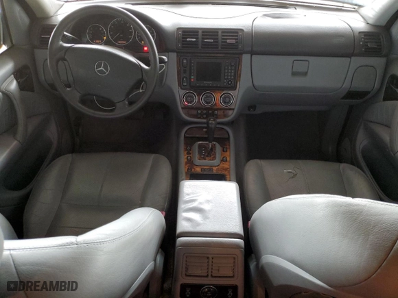 2005 Mercedes-Benz M-Class 3.7L with VIN 4JGAB57E25A527998, listed as a Copart auction lot 52515755 with 97,764 mi miles and Clean Title. Bid and sale history available at carsss.com. Image 8.