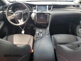 2022 Infiniti QX50 LUXE with VIN 3PCAJ5BA3NF117553, listed as a Copart auction lot 45706895 with 51,329 mi miles and Non Repairable. Bid and sale history available at carsss.com. Image 8.