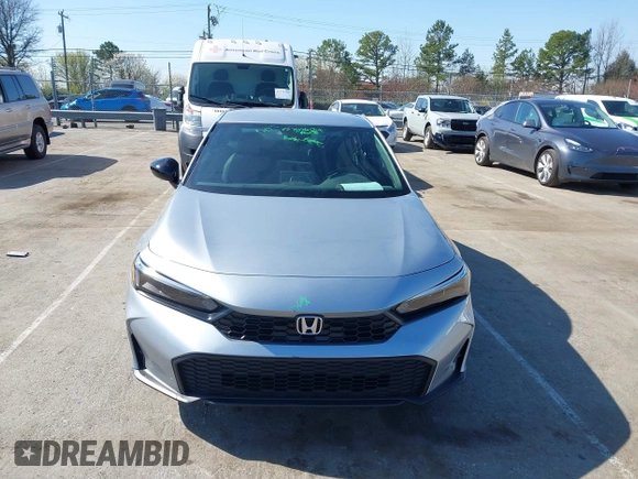 2025 Honda Civic Sedan Sport with VIN 2HGFE2F50SH532844, listed as a IAAI auction lot 41732669 with 3,792 mi miles. Bid and sale history available at carsss.com. Image 13.