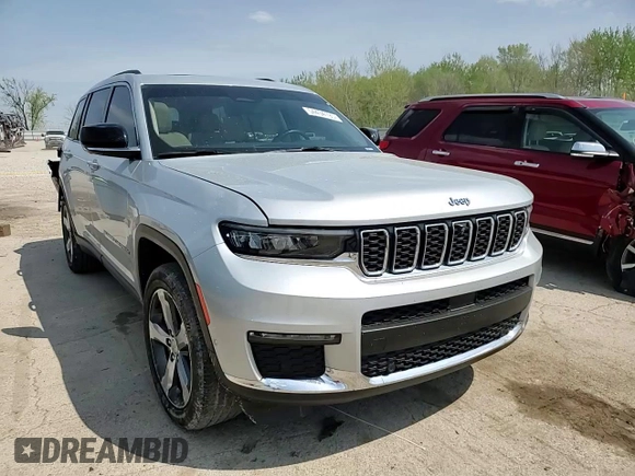 2021 Jeep Grand Cherokee Limited z VIN 1C4RJKBG2M8118102, wystawiony jako Copart lot #54434195 z przebiegiem 42 515 mil mil oraz Szkoda całkowita • Salvage title. Historia ofert i sprzedaży dostępna na DreamBid. Obrazek 13.