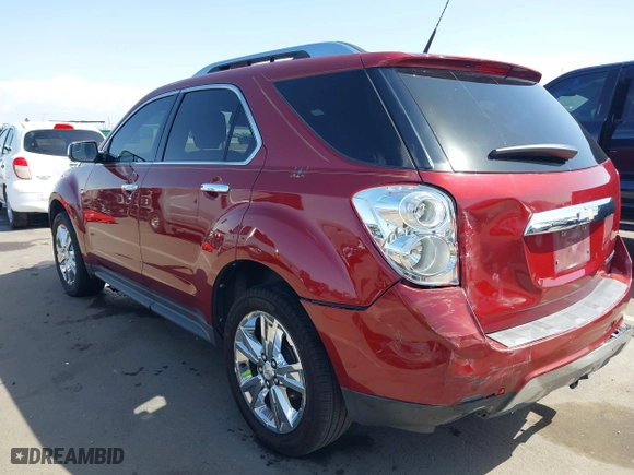2012 Chevrolet Equinox LTZ with VIN 2GNFLFE50C6296438, listed as a IAAI auction lot 41925853 with 166,141 mi miles. Bid and sale history available at carsss.com. Image 3.