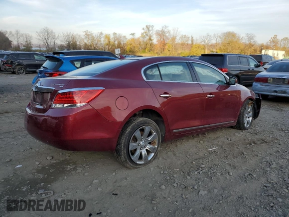 2010 Buick LaCrosse with VIN 1G4GD5GGXAF165907, listed as a Copart auction lot 78087604 with 126,587 mi miles and Salvage title. Bid and sale history available at DreamBid. Image 3.