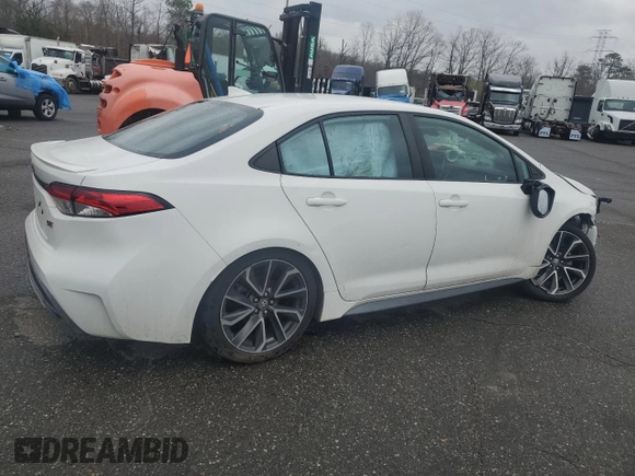 2020 Toyota Corolla SE with VIN 5YFS4RCE1LP040039, listed as a Copart auction lot 50419805 with 97,023 mi miles and Clean Title. Bid and sale history available at DreamBid. Image 3.