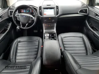 2019 Ford Edge SEL with VIN 2FMPK4J92KBB20148, listed as a Copart auction lot 55312345 with 74,684 mi miles and Salvage title. Bid and sale history available at DreamBid. Image 8.
