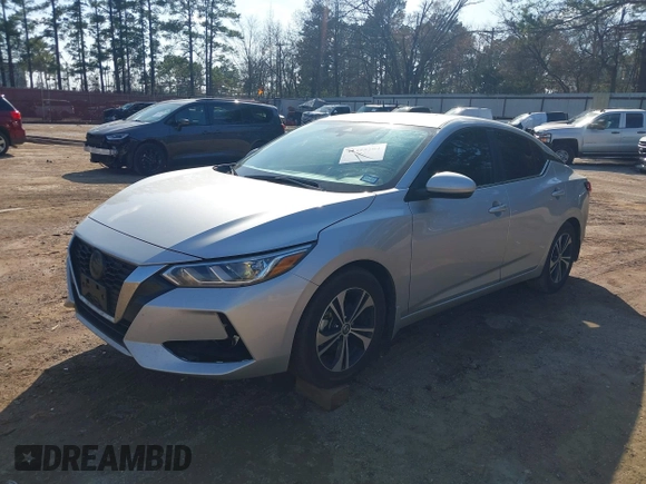 2022 Nissan Sentra SV z VIN 3N1AB8CV6NY230923, wystawiony jako IAAI lot #41455204 z przebiegiem 58 640 mil mil oraz . Historia ofert i sprzedaży dostępna na DreamBid. Obrazek 2.