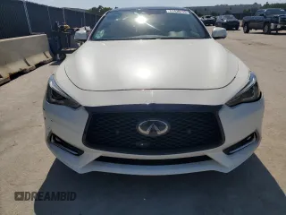2021 Infiniti Q60 Luxe with VIN JN1EV7KLXMM470206, listed as a Copart auction lot 57438745 with 54,403 mi miles and Clean title. Bid and sale history available at DreamBid. Image 5.