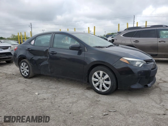 2014 Toyota Corolla L with VIN 2T1BURHE8EC188829, listed as a Copart auction lot 53887975 with 201,245 mi miles and Salvage title. Bid and sale history available at DreamBid. Image 4.