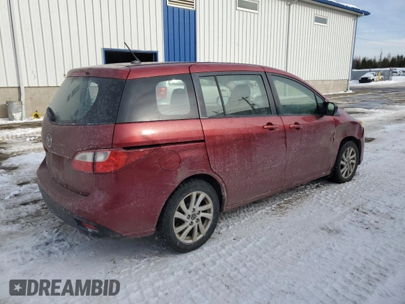 2015 Mazda 5 Touring with VIN JM1CW2CL3F0186235, listed as a Copart auction lot 46096915 with 212,914 mi miles and Salvage Title. Bid and sale history available at carsss.com. Image 3.