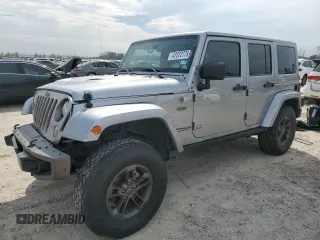 2017 Jeep Wrangler Unlimited 75th Anniversary z VIN 1C4BJWEG3HL517298, wystawiony jako Copart lot #47372775 z przebiegiem 122 430 mil mil oraz Szkody całkowita. Historia ofert i sprzedaży dostępna na DreamBid. Obrazek 1.