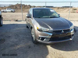 2017 Mitsubishi Outlander Sport ES 2.0 with VIN JA4AP3AU6HZ069361, listed as a IAAI auction lot 41850074 with 109,255 mi miles. Bid and sale history available at carsss.com. Image 1.