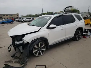 2023 Honda Pilot Elite z VIN 5FNYG1H81PB045653, wystawiony jako Copart lot #51252065 z przebiegiem 57 388 mil mil oraz Szkoda całkowita • Salvage title. Historia ofert i sprzedaży dostępna na DreamBid. Obrazek 1.