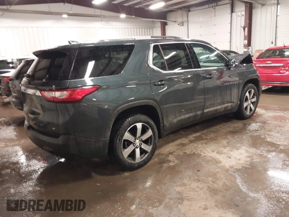2018 Chevrolet Traverse LT Leather with VIN 1GNEVHKW2JJ141176, listed as a IAAI auction lot 41523361 with 75,103 mi miles. Bid and sale history available at carsss.com. Image 4.