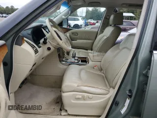 2011 Infiniti QX56 7-passenger with VIN JN8AZ2NE8B9006786, listed as a Copart auction lot 81556984 with 164,074 mi miles and Non Repairable. Bid and sale history available at carsss.com. Image 7.