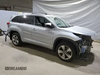 2019 Toyota Highlander Hybrid Limited with VIN 5TDDGRFH2KS059386, listed as a Copart auction lot 60531725 with 97,205 mi miles and Salvage title. Bid and sale history available at DreamBid. Image 4.