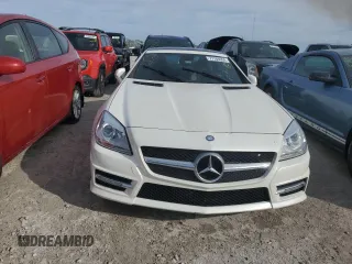 2015 Mercedes-Benz SLK-Class SLK 350 with VIN WDDPK5HAXFF103800, listed as a Copart auction lot 77786054 with 32,433 mi miles and Non Repairable. Bid and sale history available at carsss.com. Image 5.