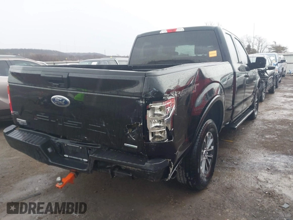 2020 Ford F-150 XL with VIN 1FTEX1EP7LKD88544, listed as a IAAI auction lot 41319182 with 63,357 mi miles. Bid and sale history available at carsss.com. Image 6.