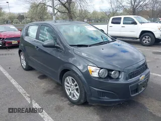 2016 Chevrolet Sonic LT with VIN 1G1JC6SB8G4112151, listed as a IAAI auction lot 42043930 with 28,556 mi miles and . Bid and sale history available at DreamBid. Image 1.