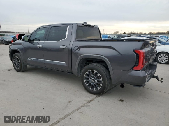 2022 Toyota Tundra 1794 Edition with VIN 5TFMA5DB4NX001531, listed as a Copart auction lot 48254135 with 70,101 mi miles and Clean title. Bid and sale history available at DreamBid. Image 2.