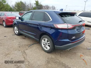 2016 Ford Edge SEL with VIN 2FMPK3J97GBB02701, listed as a IAAI auction lot 41104784 with 95,510 mi miles. Bid and sale history available at carsss.com. Image 3.
