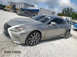 2015 Lexus RC 350 with VIN JTHHE5BCXF5009243, listed as a Copart auction lot 51783485 with 146,912 mi miles and Salvage Title. Bid and sale history available at carsss.com. Image 1.