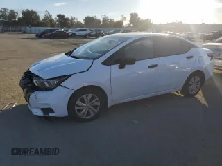 2020 Nissan Versa S with VIN 3N1CN8DV5LL919778, listed as a Copart auction lot 88259915 with 65,701 mi miles and Salvage Title. Bid and sale history available at carsss.com. Image 1.