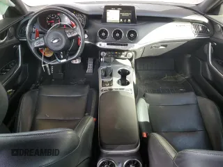 2019 Kia Stinger GT1 with VIN KNAE45LC6K6064795, listed as a Copart auction lot 44759325 with 70,743 mi miles and Salvage Title. Bid and sale history available at DreamBid. Image 8.