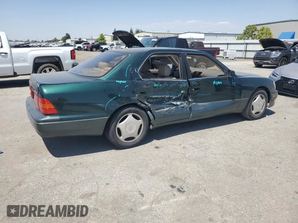 1999 Lexus LS 400 z VIN JT8BH28F5X0144481, wystawiony jako Copart lot #58867255 z przebiegiem 183 002 mil mil oraz Szkoda całkowita • Salvage title. Historia ofert i sprzedaży dostępna na DreamBid. Obrazek 3.