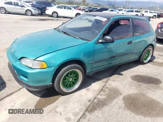 1993 Honda Civic z VIN 2HGEH2467PH523418, wystawiony jako Copart lot #51348645 z przebiegiem 269 848 mil mil oraz Szkoda całkowita • Salvage title. Historia ofert i sprzedaży dostępna na DreamBid. Obrazek 1.