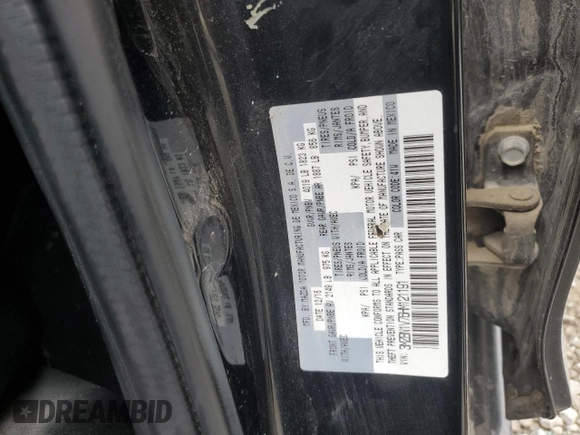 2017 Mazda 3 Touring with VIN 3MZBN1V76HM121191, listed as a Copart auction lot 57478855 with 113,362 mi miles and Salvage title. Bid and sale history available at DreamBid. Image 12.