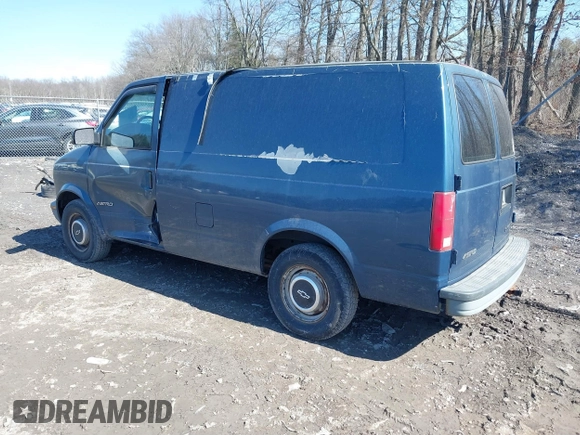 1998 Chevrolet Astro Cargo z VIN 1GCDM19W1WB194599, wystawiony jako IAAI lot #41771541 z przebiegiem 178 607 mil mil oraz . Historia ofert i sprzedaży dostępna na DreamBid. Obrazek 3.