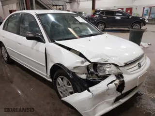 2003 Honda Civic LX with VIN 2HGES16573H598145, listed as a IAAI auction lot 41651885 with 254,523 mi miles. Bid and sale history available at carsss.com. Image 6.