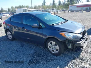2016 Kia Forte LX with VIN KNAFK4A6XG5574307, listed as a IAAI auction lot 42078519 with 31,926 mi miles. Bid and sale history available at carsss.com. Image 1.