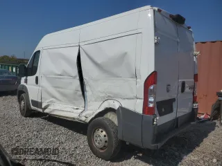2018 Ram ProMaster Cargo with VIN 3C6TRVCG3JE138883, listed as a Copart auction lot 47883145 with 177,569 mi miles and Salvage Title. Bid and sale history available at DreamBid. Image 2.