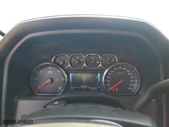 2017 Chevrolet Silverado 1500 LTZ with VIN 1GCVKSEC8HZ139086, listed as a Copart auction lot 75641174 with 169,063 mi miles and Salvage Title. Bid and sale history available at carsss.com. Image 9.