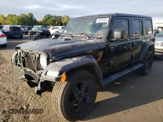2022 Jeep Wrangler Unlimited Sport Altitude with VIN 1C4HJXDN5NW276919, listed as a Copart auction lot 68800404 with 96,093 mi miles and Salvage title. Bid and sale history available at DreamBid. Image 1.