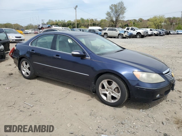 2006 Acura RL z VIN JH4KB165X6C011153, wystawiony jako Copart lot #53425365 z przebiegiem 197 781 mil mil oraz Szkoda całkowita • Salvage title. Historia ofert i sprzedaży dostępna na DreamBid. Obrazek 4.