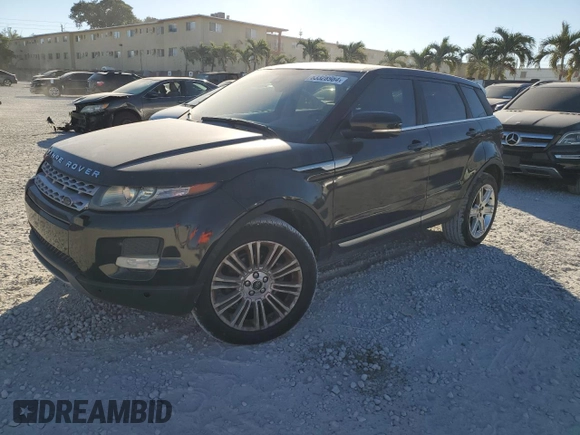 2013 Land Rover Range Rover Evoque Prestige Premium with VIN SALVV2BG4DH851411, listed as a Copart auction lot 83328984 with 112,774 mi miles and Clean Title. Bid and sale history available at carsss.com. Image 1.