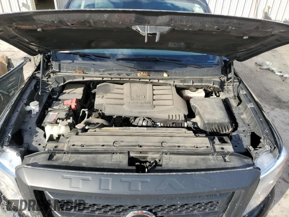 2021 Nissan Titan SV with VIN 1N6AA1EEXMN520417, listed as a Copart auction lot 46589185 with 85,530 mi miles and Salvage Title. Bid and sale history available at DreamBid. Image 11.