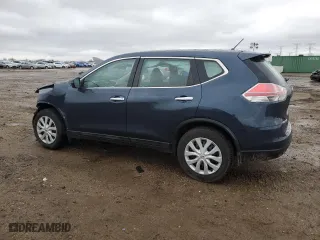 2015 Nissan Rogue S with VIN 5N1AT2MT8FC761681, listed as a Copart auction lot 47446295 with 103,946 mi miles and Salvage Title. Bid and sale history available at carsss.com. Image 2.