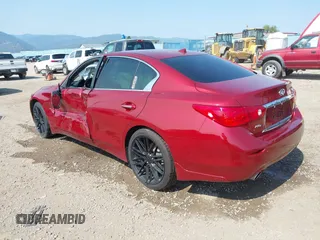 2015 Infiniti Q50 z VIN JN1BV7AR3FM419724, wystawiony jako IAAI lot #40104971 z przebiegiem 56 736 mil mil oraz . Historia ofert i sprzedaży dostępna na DreamBid. Obrazek 3.