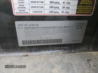 2011 Audi A3 Premium Plus with VIN WAUKJAFM2BA169582, listed as a Copart auction lot 51360255 with 114,443 mi miles and Salvage title. Bid and sale history available at DreamBid. Image 16.