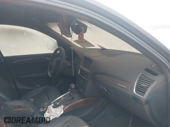 2012 Audi Q5 Prestige with VIN WA1WKAFPXCA090670, listed as a IAAI auction lot 41790219 with Not provided miles and . Bid and sale history available at DreamBid. Image 5.