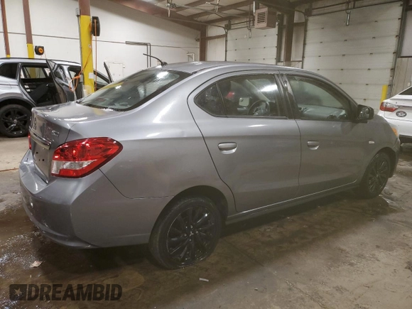 2020 Mitsubishi Mirage G4 SE with VIN ML32F4FJ5LHF06675, listed as a Copart auction lot 61745064 with 106,084 mi miles and Salvage Title. Bid and sale history available at carsss.com. Image 3.