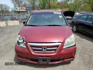 2006 Honda Odyssey EX-L with VIN 5FNRL38686B441345, listed as a Copart auction lot 53683965 with 0 mi miles and Salvage Title. Bid and sale history available at carsss.com. Image 5.