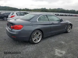2014 BMW 4 Series 428i xDrive with VIN WBA3T1C58EPS98164, listed as a Copart auction lot 71273804 with 53,836 mi miles and Salvage Title. Bid and sale history available at carsss.com. Image 3.
