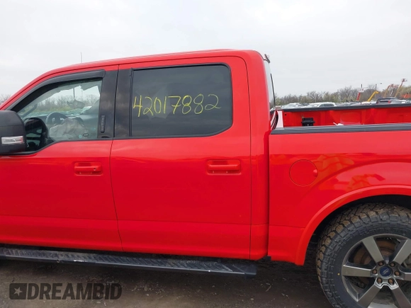 2017 Ford F-150 XL with VIN 1FTEW1EG1HKC32302, listed as a IAAI auction lot 42017882 with 115,868 mi miles. Bid and sale history available at carsss.com. Image 14.